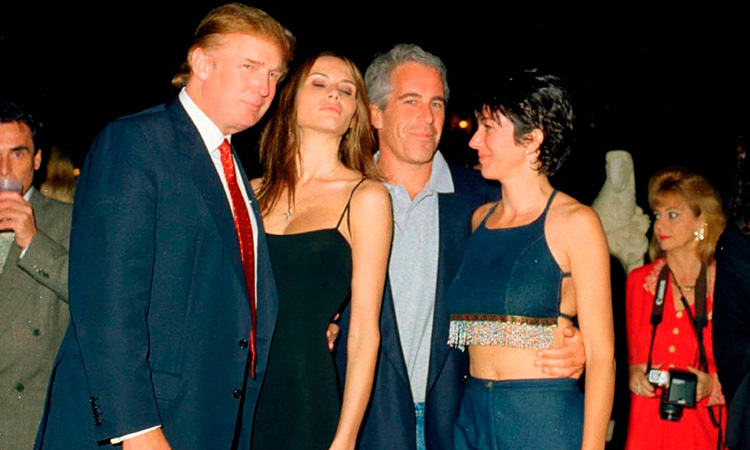 Epstein y Donald Trump