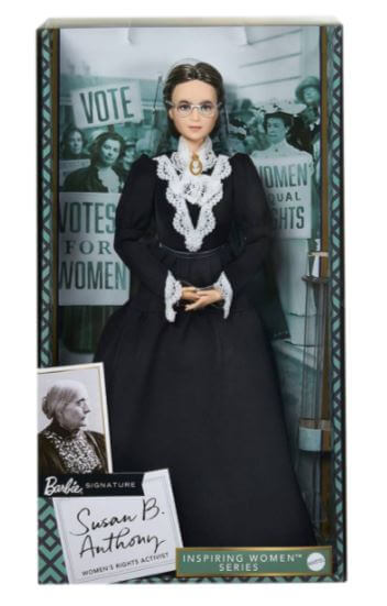 Barbie lanza muñeca inspirada en Susan B. Anthony