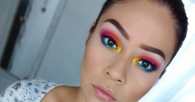 maquillaje-de-colores-arcoiris-sombras-de-ojos-tips-Ciudad-Trendy