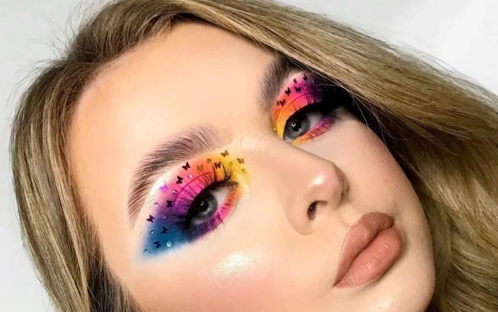 maquillaje-de-ojos-colores-arcoiris-Ciudad-Trendy